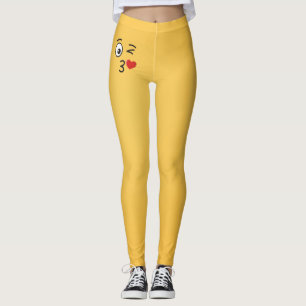Leggings Cara lanzando un beso