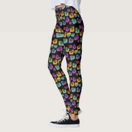 Leggings Caracoles arcoiris