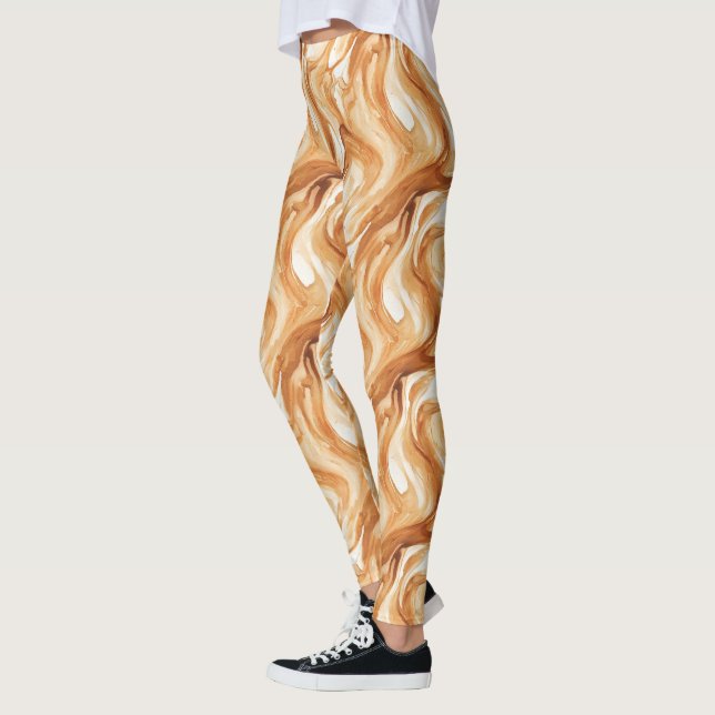 Leggings Caramel Candy Swirls (Izquierda)