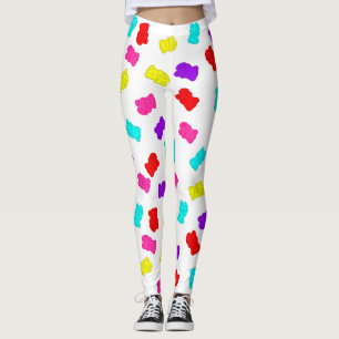Leggings caramelos de colores arcoíris