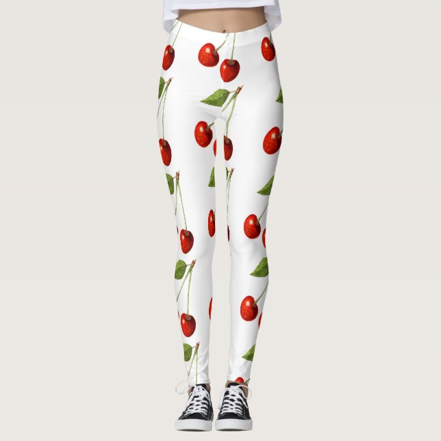 Leggings Caramelos de la naturaleza - Frutas de cerezo (Anverso)