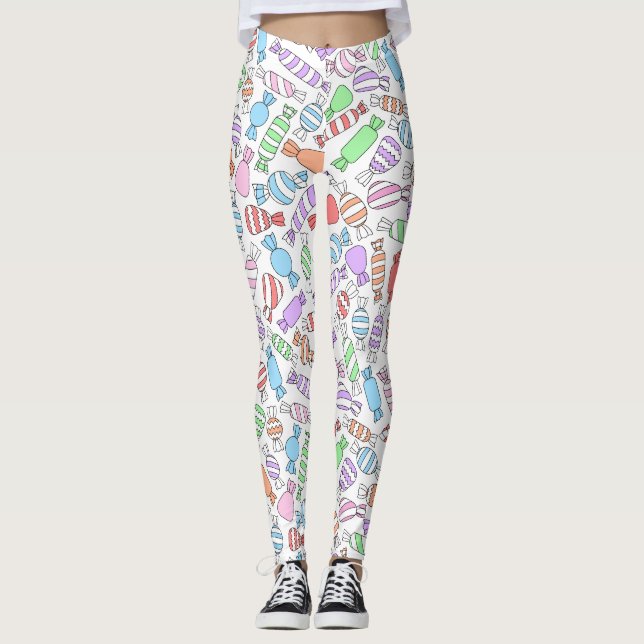 Leggings Caramelos en colores pastel (Anverso)