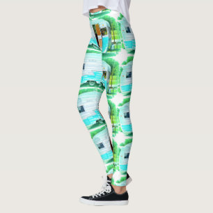 Leggings Caravana clásica del gitano del remolque del
