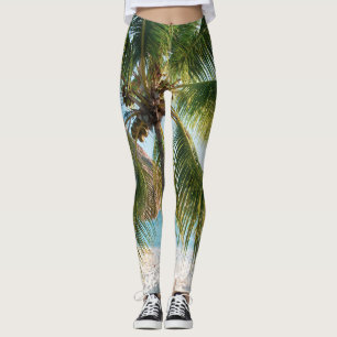Leggings Caribbean Beach Blis #1 #wall #art