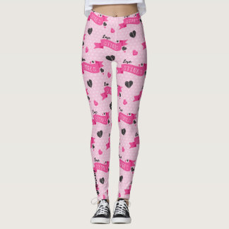 Leggings Carnaval Anti-San Valentín: El Amor Apesta Lunares