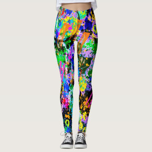 Leggings Carnaval de graffitis