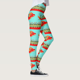 Leggings Carreras del barco Dragon
