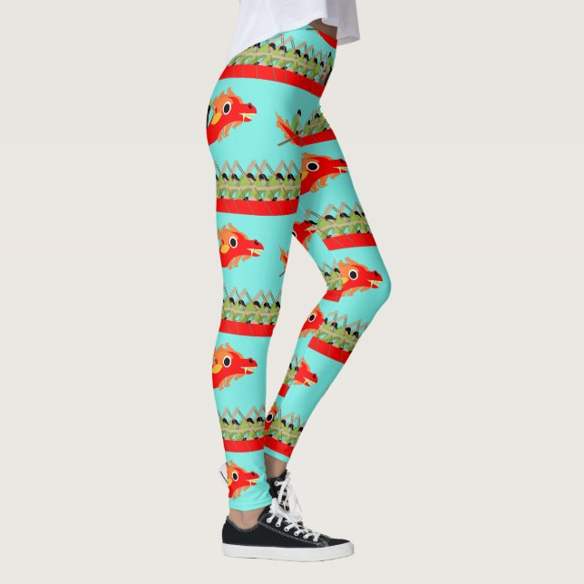 Leggings Carreras del barco Dragon (Derecha)