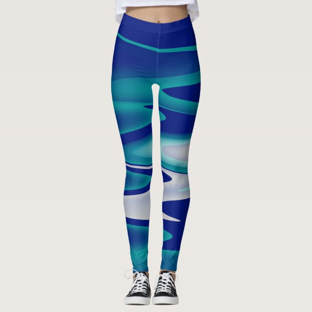 Leggings carreteras sinuosas (Anverso)