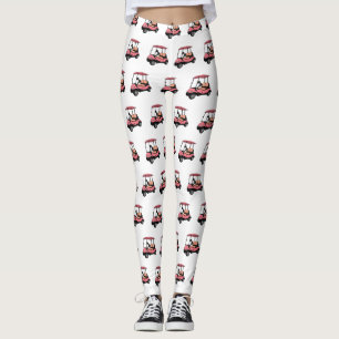 Leggings Carro de golf / ilustracion personalizado de coche