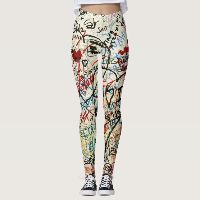 Leggings Cartas de amor de Romeo y Julieta (Anverso)
