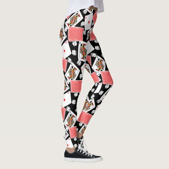 Leggings Cartas y dados (Derecha)
