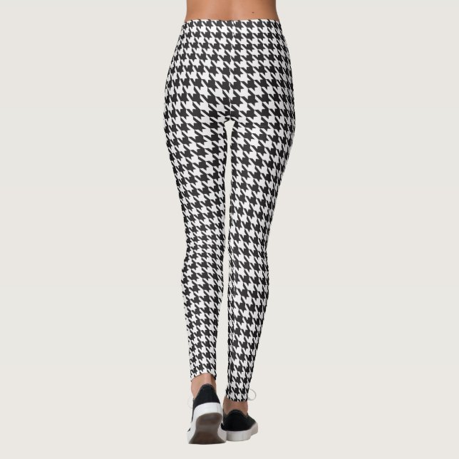 Leggings Cartuela blanca y negra (Reverso)