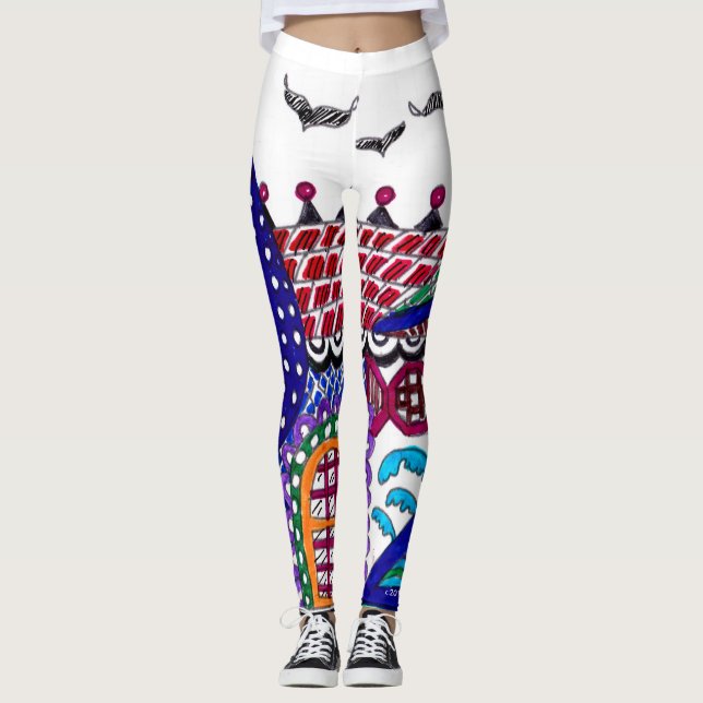 Leggings Casa de palmera (Anverso)