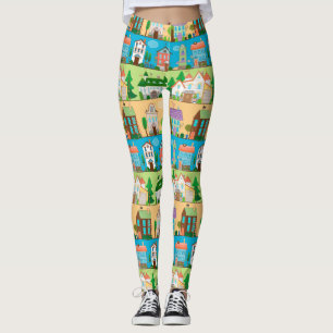 Leggings Casas Cutas