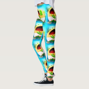 Leggings casas minúsculas Thunder_Cove de la caravana