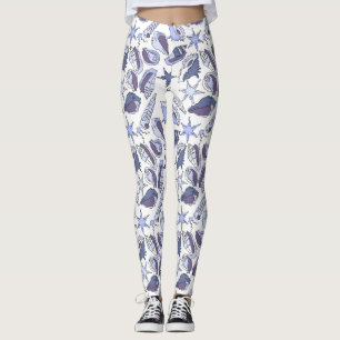 Leggings Cascos marinos Lavendar