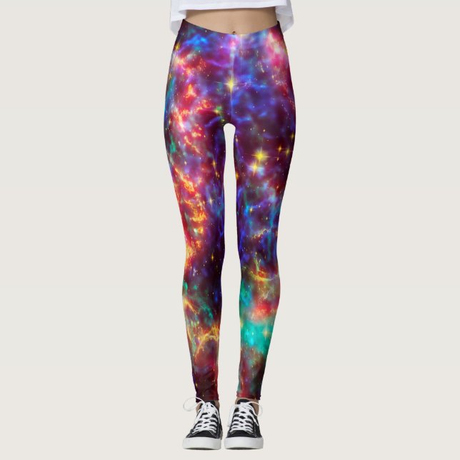 Leggings Cassiopeia Supernova - Ejercicio extremo (Anverso)