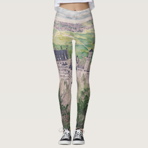Leggings Castillo Retro Neuschwanstein en Alemania