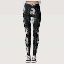 Leggings Castle Skull