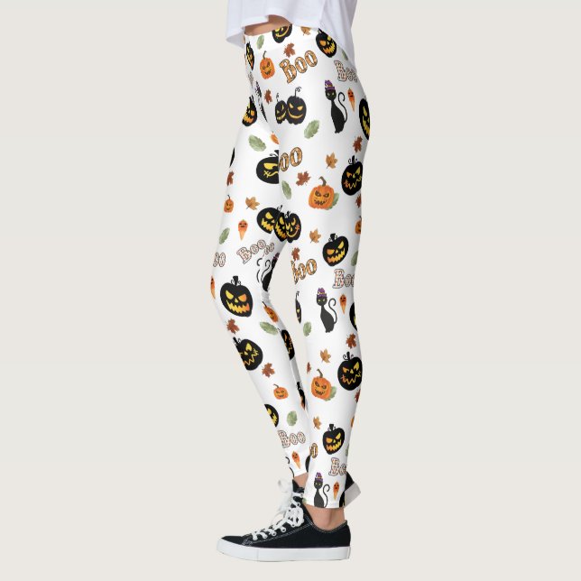 Leggings Cat Boo Halloween (Izquierda)