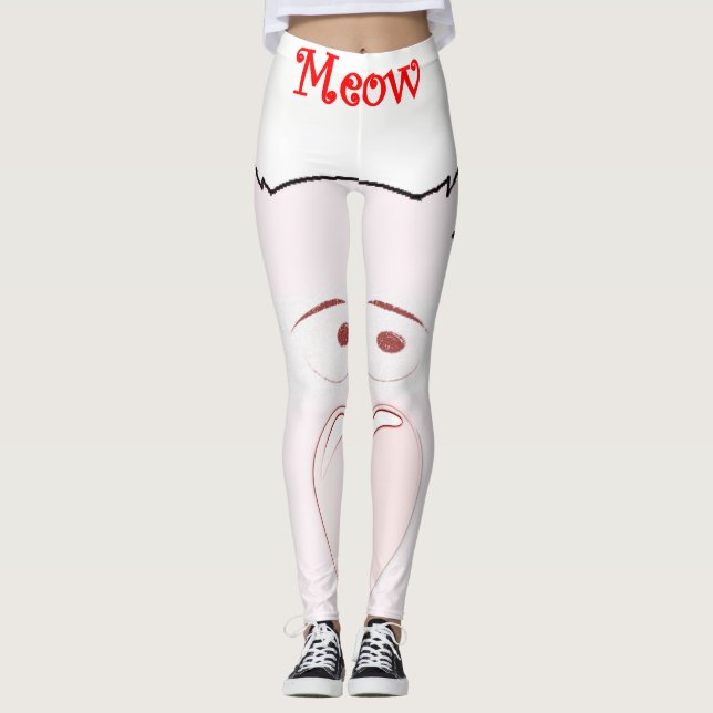 leggings cat meow (Anverso)