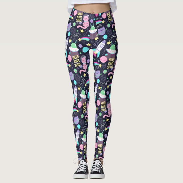 Leggings Cats espaciales de Guay (Anverso)