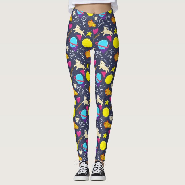 Leggings Cats espaciales de Guay (Anverso)