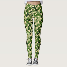 Leggings Cats verdes camo