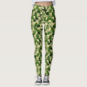 Leggings Cats verdes camo