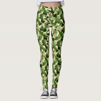 Leggings Cats verdes camo