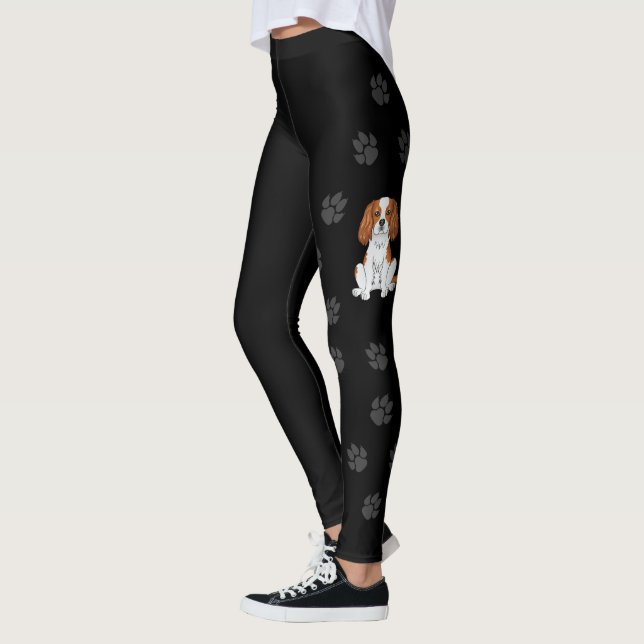 Leggings Cavalier King Charles Spaniel & Patas de Blenheim (Izquierda)