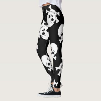 Leggings caveirinhas