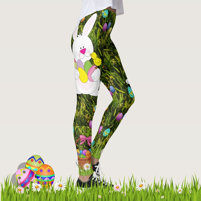 Leggings Caza de huevos de conejito de Pascua: el trabajo d (Subido por el creador)