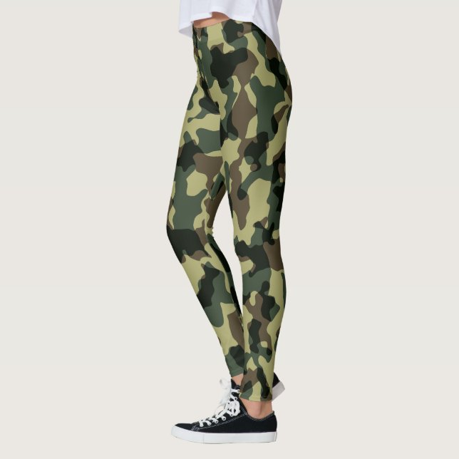 Leggings Cazadores ciegos de Hip Camping Camo Camouflage (Izquierda)
