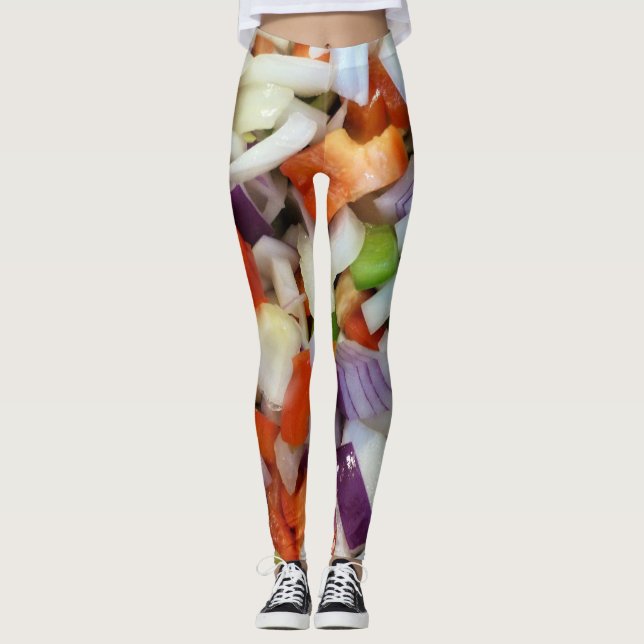 Leggings Cebollas y pimientos (Anverso)