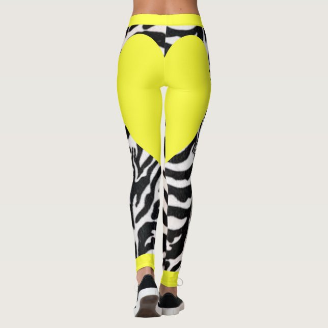 Leggings Cebra Amarilla (Reverso)
