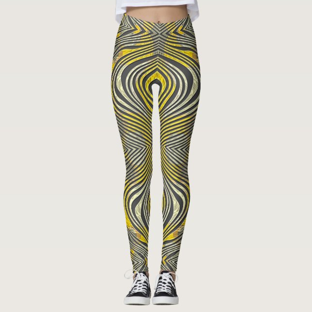 Leggings Cebra del limón (Anverso)