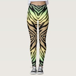 Leggings Cebras en el bosque