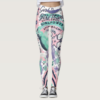 Leggings celebra la fuerza