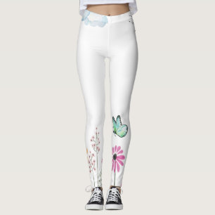 Leggings celebra la naturaleza, las flores y el yo
