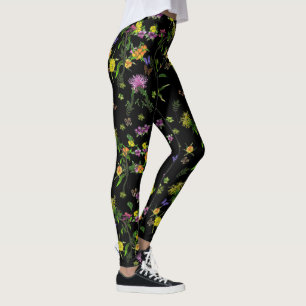 Leggings Celebración de la flor de mariposa