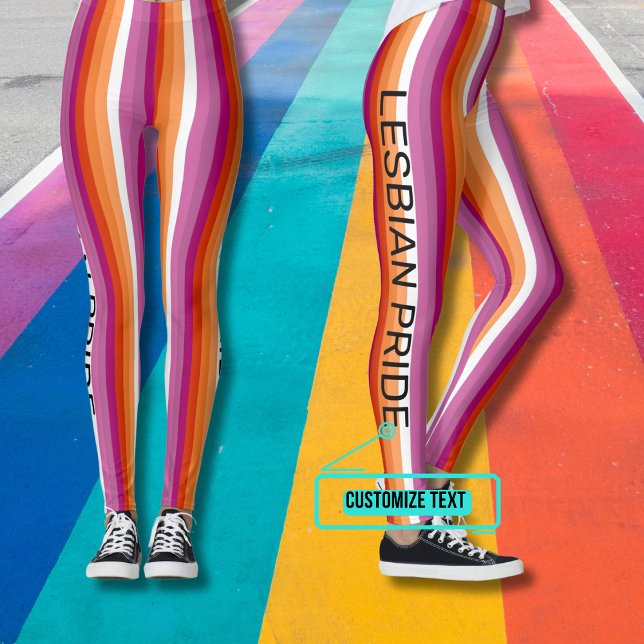 Leggings Celebración del Orgullo Lesbiano (Please enjoy our design and see the others in the collection.)