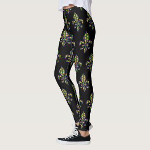 Leggings Celebrando el carnaval de las garras del Mardi