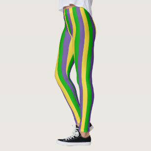 Leggings Celebrando el Carnaval de Mardi Gras