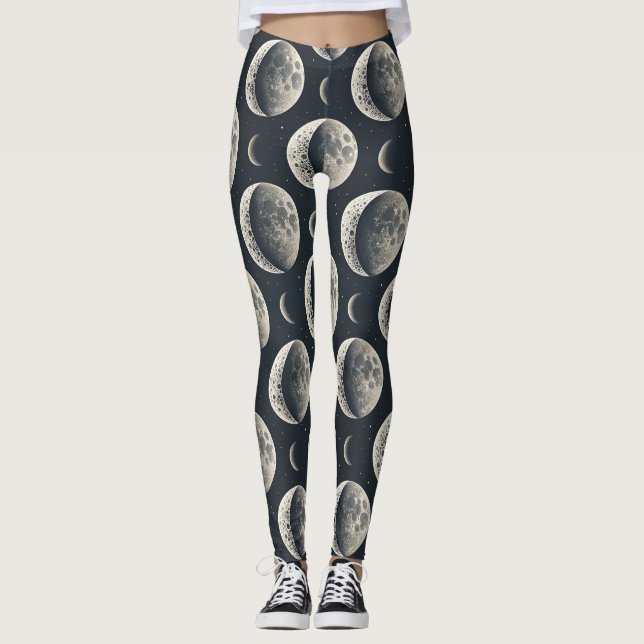Leggings Celestial Moon Phase (1) (Anverso)