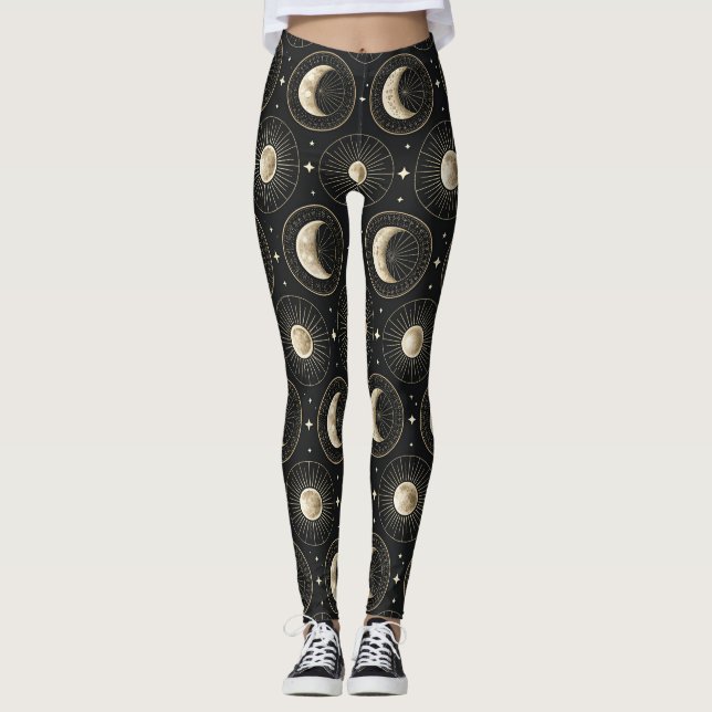 Leggings Celestial Moon Phase (5) (Anverso)