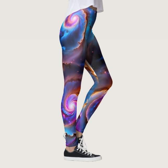 Leggings "Celestio" - Nebulosa y galaxias (Derecha)