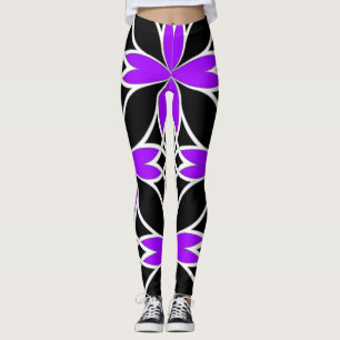 Leggings Celta espejado (Inverso púrpura)
