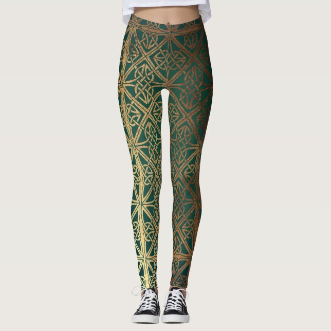 Leggings Celta verde (Anverso)